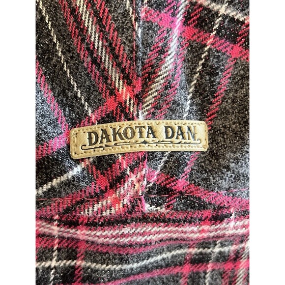 Dakota Dan Tropper Hat Womens Ear Flap Pink Plaid Faux Fur one size fits all - Picture 10 of 11